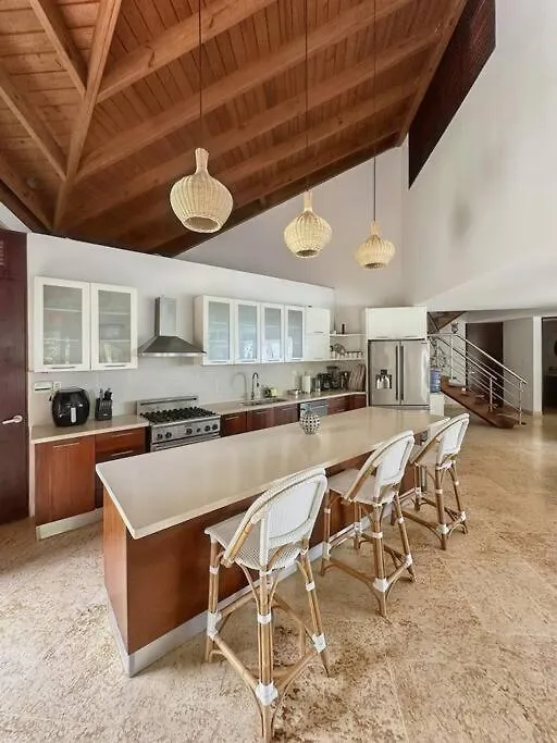 Oceanfront Villa With Staff, Private Pool, Bbq Las Terrenas 0*,